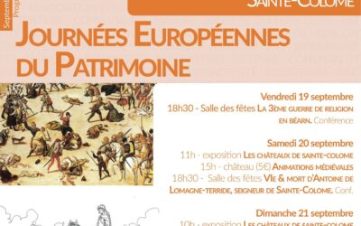 Reporté Pluie : après-midi ludique d’animations sur le site du château de Sainte-Colome