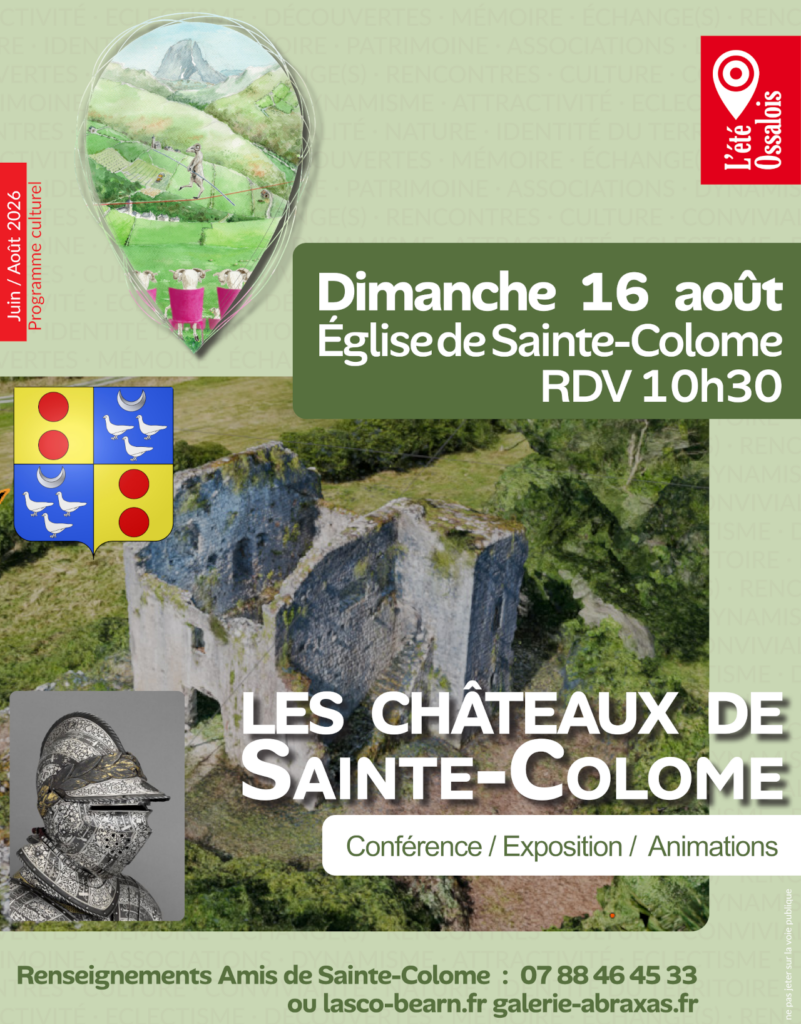 EO26 – affiche Les chateaux de sainte colome – 16.08